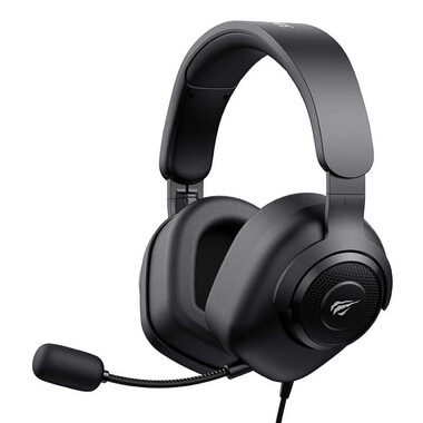 Havit H2230d-B czarny / Zestaw słuchawkowy do gier z mikrofonem / Jack 1,8 m / 3,5 mm