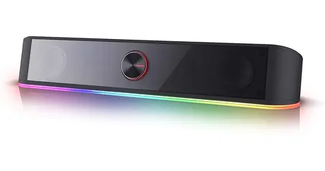 Redragon GS560 Adiemus czarny / Soundbar / 2.0 / 6W / USB + 3.5mm