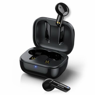 Buxton BTW 3300 czarne / Słuchawki bezprzewodowe / mikrofon / IPX4 / Bluetooth 5.1