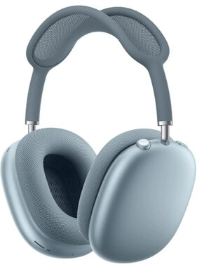 Apple AirPods Max - niebieski / bezprzewodowy zestaw słuchawkowy / mikrofon / ANC / Bluetooth / USB-C / czas pracy baterii do 20 godzin