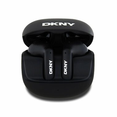 DKNY Satiny FINISH TWS czarny / Słuchawki bezprzewodowe / BT 5.3 / 26 h wytrzymałości / USB-C