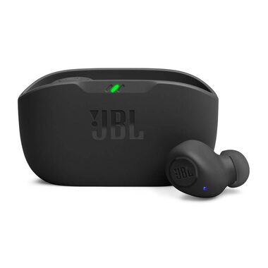 JBL Vibe Buds czarne / Słuchawki bezprzewodowe / mikrofon / BT 5.2 / IPX2