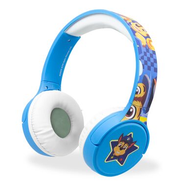 Słuchawki Bluetooth Paw Patrol niebieskie / Bezprzewodowe słuchawki dla dzieci 