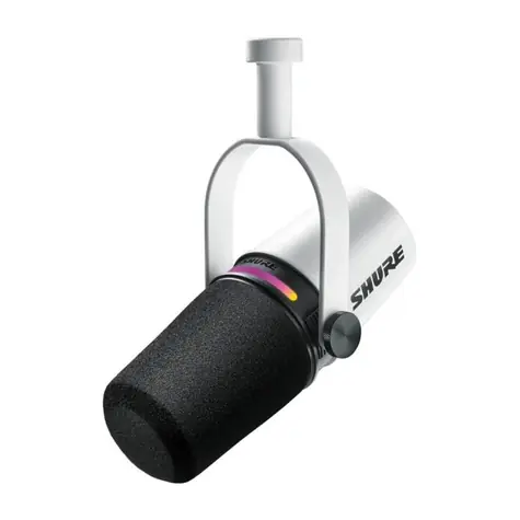 Shure MV7+-W biały / Mikrofon dynamiczny / XLR / 50 - 16000 Hz 