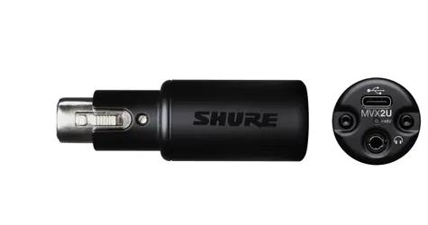 Adapter Shure MVX2U XLR - USB-C 