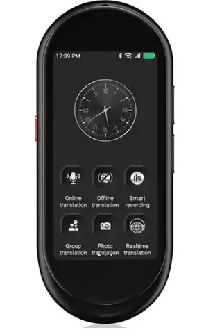 Tłumacz głosowy Ectaco Anobic VTA10 / WiFi / Hotspot / SIM / AI + ChatGPT / 2000mAh