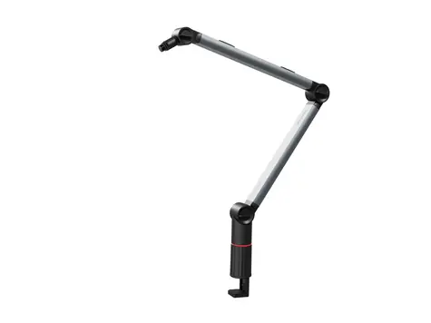 Genesis Thulium 700 szary / Mocowanie mikrofonu naramiennego / Obsługa gwintu: 3/8" i 5/8"