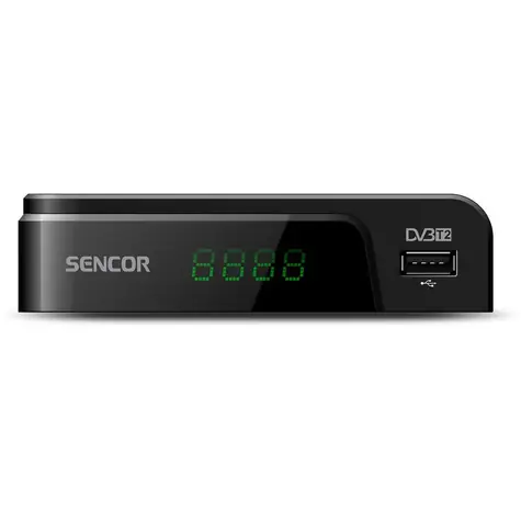 Odbiornik DVB-T Sencor SDB 524T / H.265 / HEVC / 10 W
