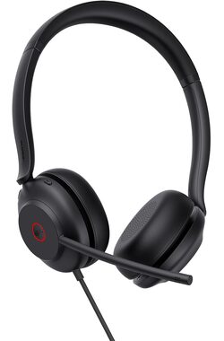 Yealink UH35 Dual (MS Teams) / Zestaw słuchawkowy stereo / mikrofon / USB-A / do telefonów IP