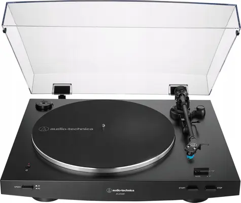 AUDIO TECHNICA AT-LP3XBT czarny / 33 1/3 i 45 obr./min / RCA / BT / przedwzmacniacz