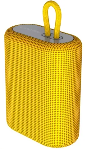 Canyon CNE-CBTSP4Y żółty / Głośnik przenośny / BT 5.0 / 5 W / 1200 mAh / USB-C / microSD