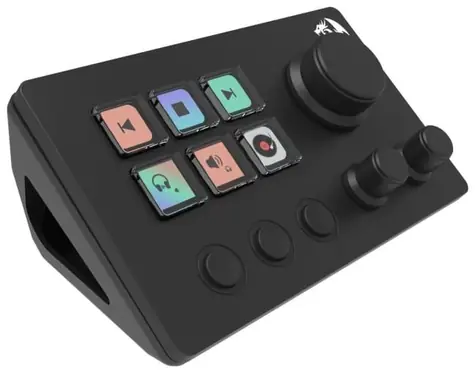 Redragon Redragon Skyrider SS-551 czarny / Kontroler multimedialny / 6 przycisków / USB-C