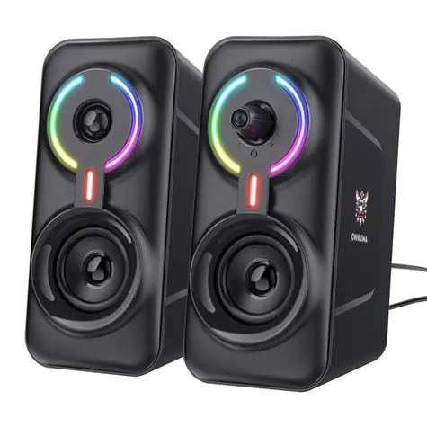 ONIKUMA L6 z BT5.0 / Głośnik multimedialny do gier / Bluetooth 5.0 / 3,5 mm / RGB