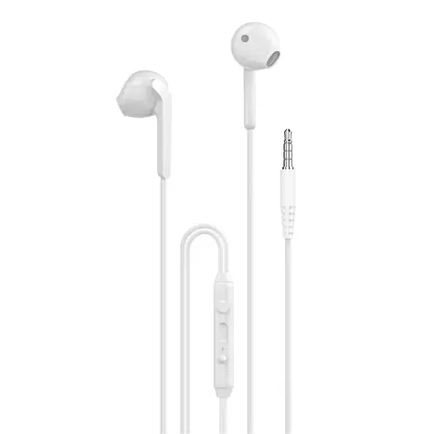 Słuchawki douszne przewodowe Dudao X3 białe / z mikrofonem / USB-C / 1,2 m