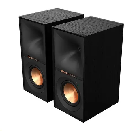 Klipsch R-40PM czarny (1 para) / Głośniki / 70 W / BT / USB / OPT / AUX / Phono/Line