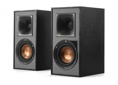 Klipsch R-41PM czarny (1 para) / Głośniki / 70 W / BT / USB / OPT / AUX / Phono/Line