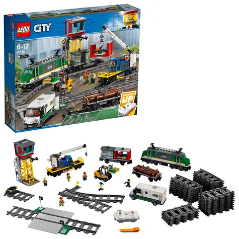 LEGO® City 60198 Pociąg towarowy / Liczba elementów: 1226 / od 6 lat..