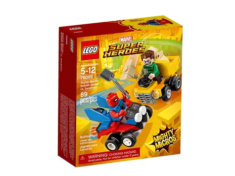 Zestaw LEGO® MARVEL Super Heroes - Mighty Micros Scarlet Spider kontra Sandman - 76089