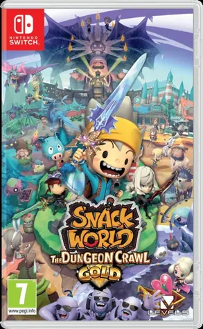 Switch Snack WORLD: The Dungeon Crawl - Złoty / RPG / Angielski / od 7 lat / Gra na Nintendo Switch