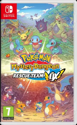 Switch Pokémon Mystery Dungeon: Rescue Team DX / RPG / Angielski / od 7 lat / Gra na Nintendo Switch