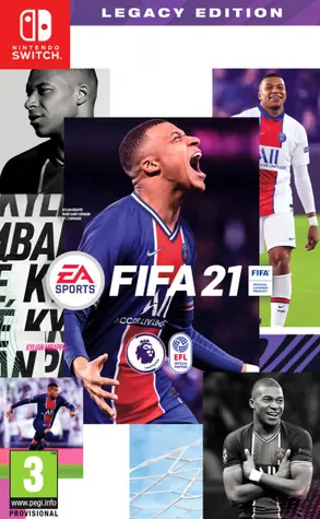 Switch FIFA 21 Legacy Edition / Sport / Angielski / od 3 lat / Gra na Nintendo Switch