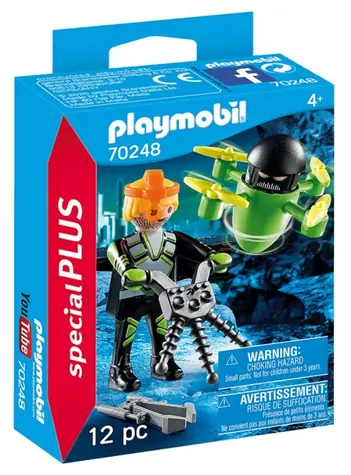 Playmobil® Special PLUS 70248 Agent z dronem /od 4 lat