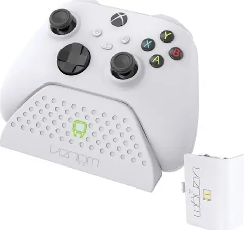 Venom VS2870 biały / Stacja dokująca do kontrolera Xbox S/X/One / Bateria 850mAh