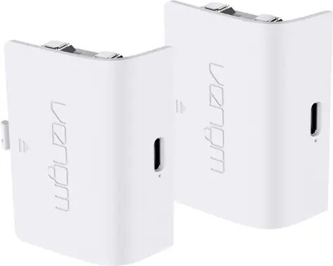 Venom VS2872 2szt biały / Bateria do kontrolera Xbox S/X/One / 2x 850mAh