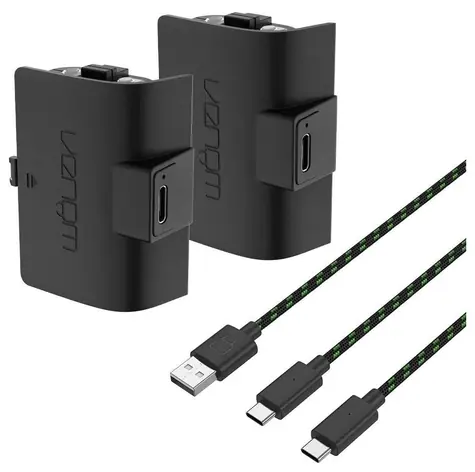 Venom VS2883 2szt czarny / Bateria do kontrolera Xbox S/X/One / 2x 1100mAh