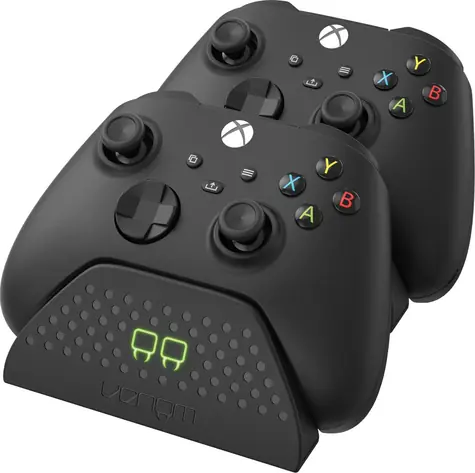 Venom VS2881 czarna / Stacja dokująca do kontrolerów Xbox S/X/One / 2x baterie