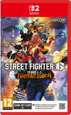 NS2 Street Fighter 6 Years 1-2 Fighters Edition / Gra walki / Angielski / od 12 lat / Gra na Nintendo Switch 2