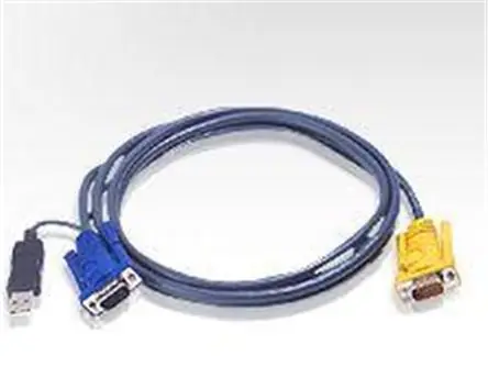 Kabel zintegrowany Aten 2L-5203UP do KVM USB 3 metry