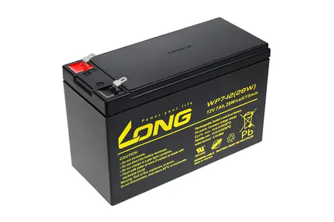 Long akumulator kwasowo-ołowiowy 12V 7Ah F1