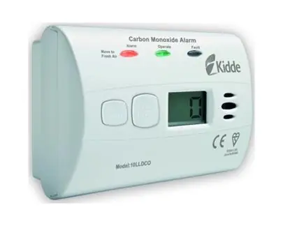 Detektor Kidde 10LLDCO Nanowax LCD/CO 