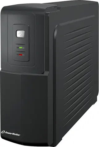 PowerWalker VFD 1000 / UPS rezerwowy / 1000 VA / 3x Schuko / RJ11 / RJ45 