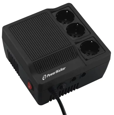 PowerWalker AVR 1200 / regulator napięcia / 1200VA / 720W / 3x Schuko