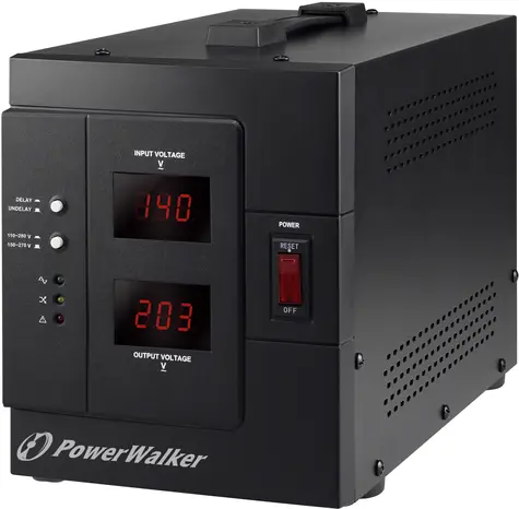 PowerWalker AVR 3000-SIV / regulator napięcia / 3000VA / 2400W / 1x Schuko