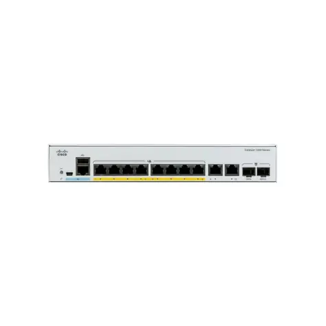 Cisco C1000-8FP-E-2G-L / Switch / 8x RJ-45 10|100|1000 / 2x Combo Gbps|SFP / PoE+ / QoS / VLAN