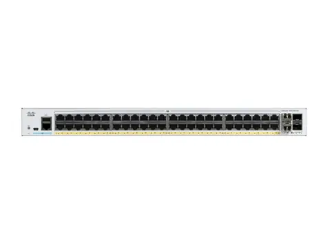 Cisco C1000-48P-4G-L / Switch / 48x RJ-45 10|100|1000 / 4X SFP / PoE+ / QoS / VLAN