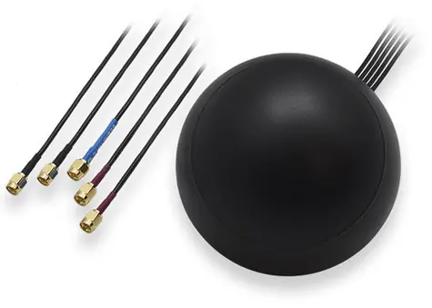 Antena dachowa Teltonika MIMO i LTE i GPS i Wi-Fi / 3dBi+2dBi / złącza SMA 