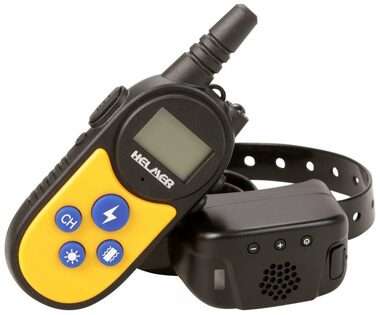 Zestaw HELMER TC 1000 / elektroniczna obroża treningowa dla psów / zasięg 1000m / długość obroży 70cm / IP67