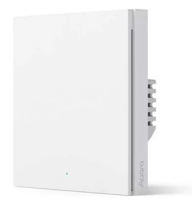 Aqara SMART Wall Switch H1 EU (bez przewodu neutralnego, pojedynczy kołyskowy) (WS-EUK01) / przełącznik ścienny (bez przewodu neutralnego) / Zigbee 
