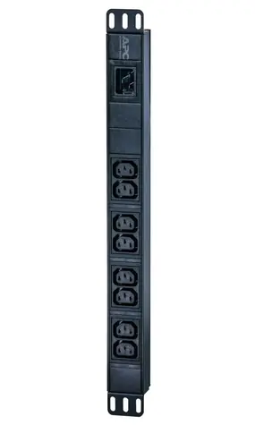 APC Easy PDU Basic czarny / 8x C13 / 1U / 16A / 230V 