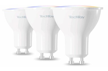 Inteligentna żarówka Techtoy (GU10) - ZigBee / 4,7W / RGB / ZigBee / 3szt