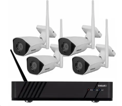 Evolveo Detective WN8 SMART (4 kamery) / Bezprzewodowy system kamer / IP66