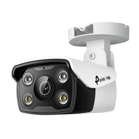 TP-LINK VIGI C340(6mm) biała / Kamera zewnętrzna POE / 1440p / IP66 / RJ-45 / microSD / Full-Color