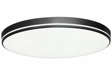Lampa sufitowa Immax NEO LITE AREAS SMART 40cm 24W czarna / TUYA / Wi-Fi