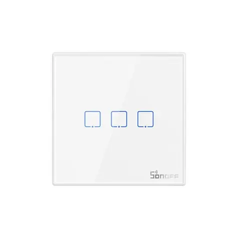 Sonoff T2EU3C-RF / Inteligentny przełącznik / 3 kanały / RF433MHz