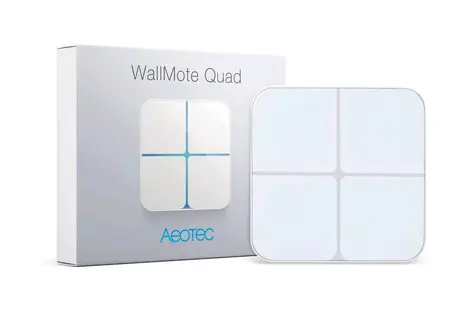Aeotec WallMote Quad / Inteligentny przełącznik / Z-Wave PLUS