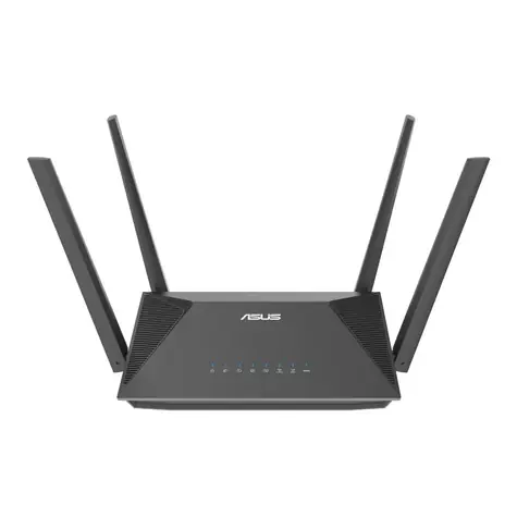 Asus AiMesh RT-AX52 czarny / Router AX1800 / 2,4 GHz - 574 Mbps / 5 GHz - 1200 Mbps / WAN + 3x LAN